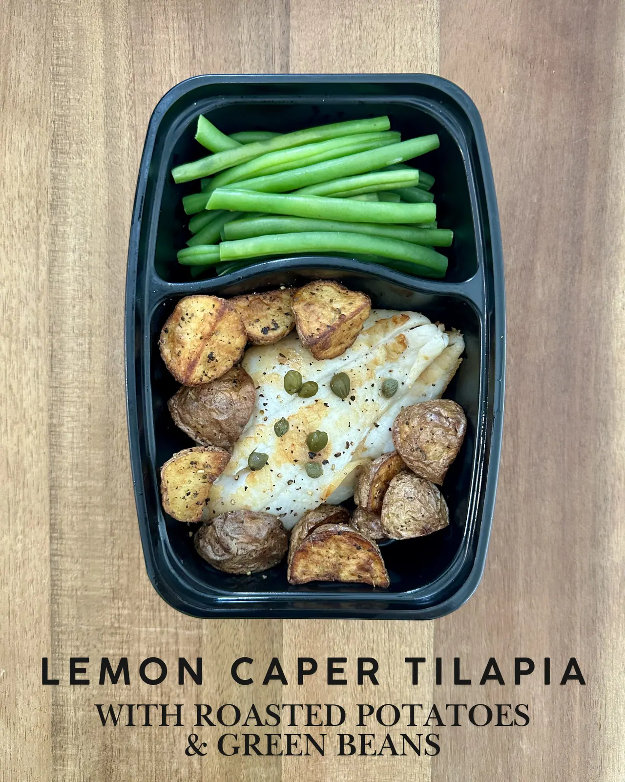 Tilapia with capers