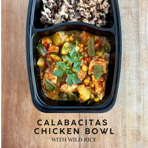 Calabacitas Chicken Bowl