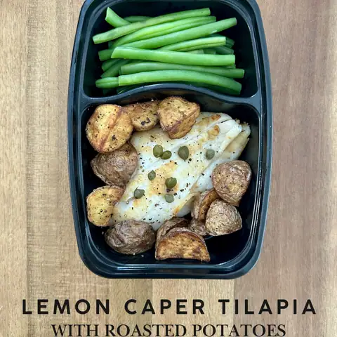 Lemon-Caper Tilapia